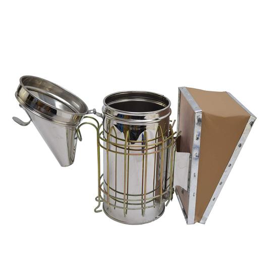 

Курильщик для пчелиного улья, защита от пыли, простое управление, оборудование для копчения из оцинкованного железа для пчеловодства