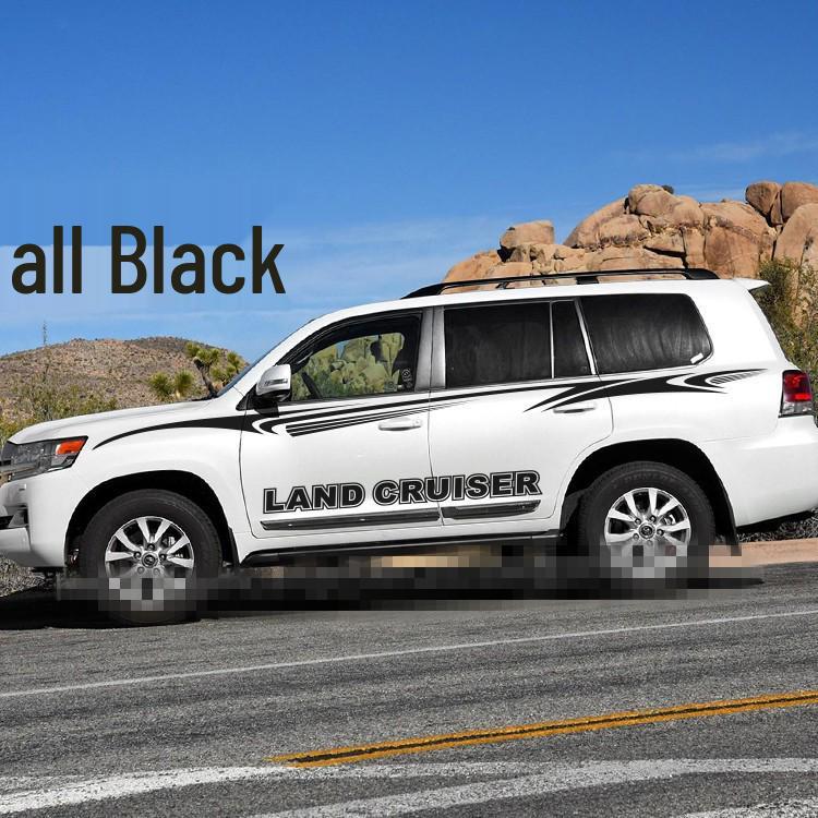Toyota Land Cruiser Personalized Car Body Stripe Decals