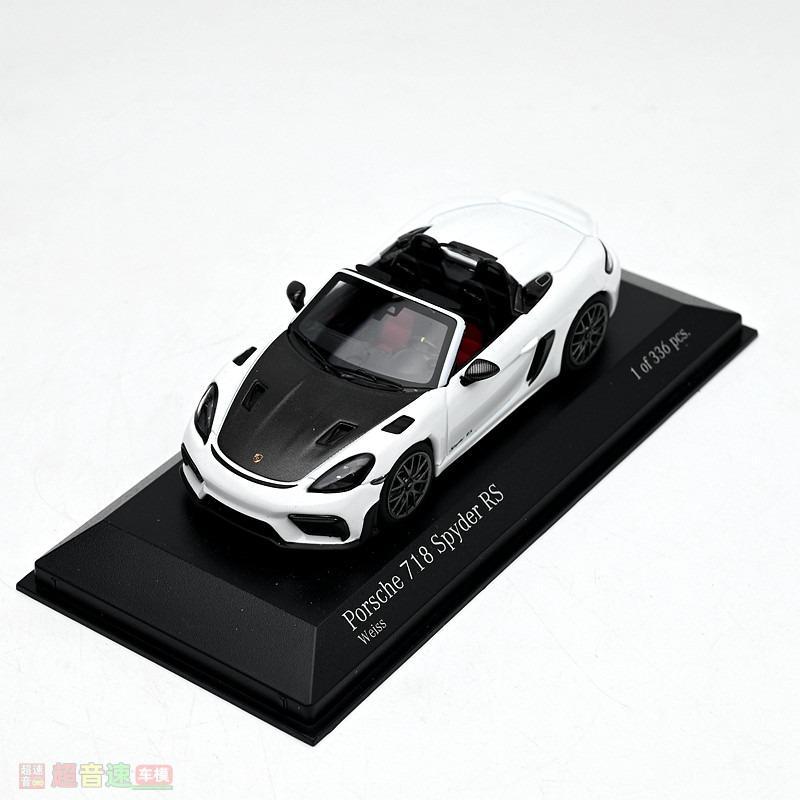 Diecast Minichamps 1:43 Scale Porsche 718 Spyder RS Alloy Car Model