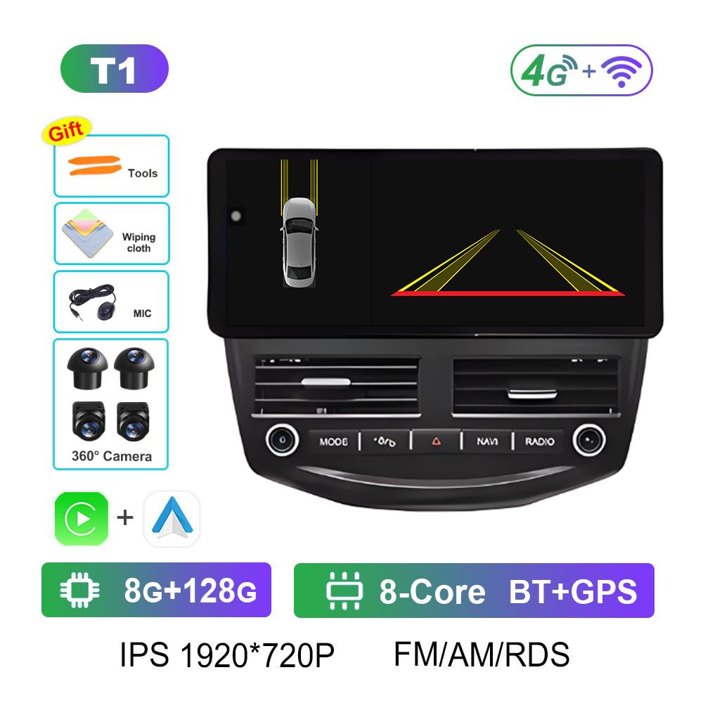 Car Multimedia Radio Video Player for Ford Focus 2012 2013 2014 - 2017 Wireless Carplay Cooling Fan Bluetooth DSP Stereo WIFI 4G