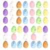 Small Foam Easter Eggs Foam Miniature Easter Decorative 100X Artificial Easter Bird Eggs Decorative Foam Ornaments For Easter