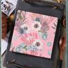20pcs/bag Vintage Pink Flower Pattern Dinner Table Paper Napkins Tissue Home Birthday Wedding Party Decoration