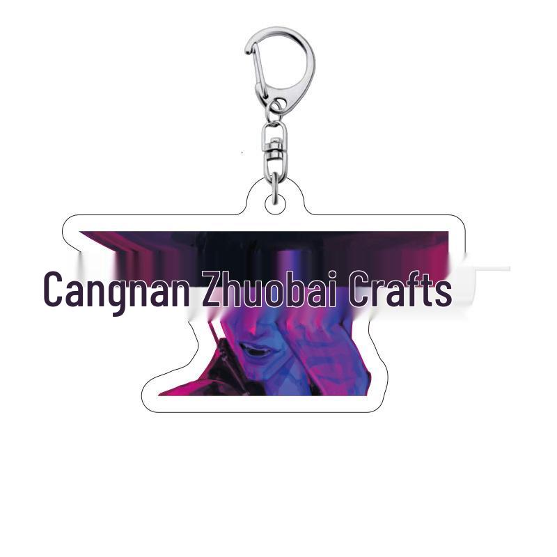 Kpop Demon Hunter Girl Group Keychain: Lumi, Zoe, Mira & Qin Yu Cute Acrylic Schoolbag Pendant