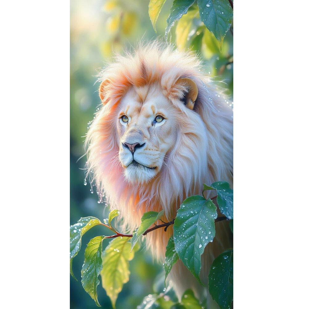 Elephant Lion and Tiger Picture DIY Diamond Painting Cross Stitch Full Drills Diamond Mosaic New Collection Home Decor