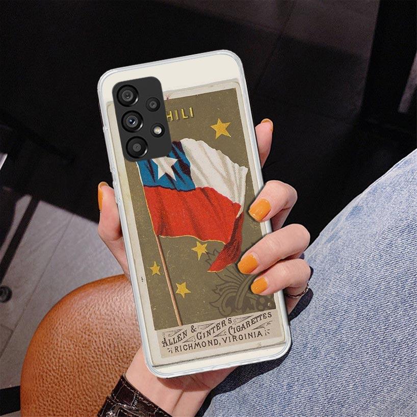 

Chile Flag Phnoe Case for Samsung Galaxy A17 A37 A57 A16 A26 A36 A56 A15 A14 A13 A55 A54 A53 A35 A34 A33 A25 A24 A23 A52 Galaxy Samsung A55