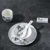 Tianyajing Chinese Ceramic Eight-Piece Dining Set