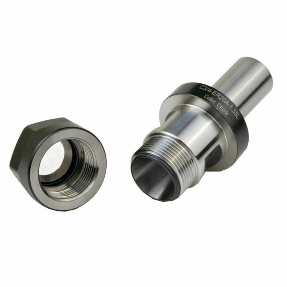 For Tomrach C3/4-ER20A 1.38L Collet Chuck Holder Metal working Tool Silver
