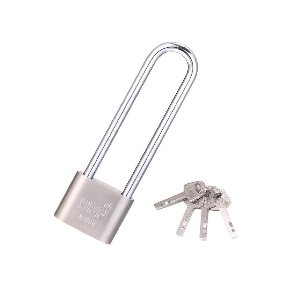 Tumecos Bicycle Alloy with 4 Suitable for U-Lock, Padlock, Lock, Steel, Keys, Cut-Resistant, Waterproof, Rust-Resistant, Anti-Theft, Home, School,