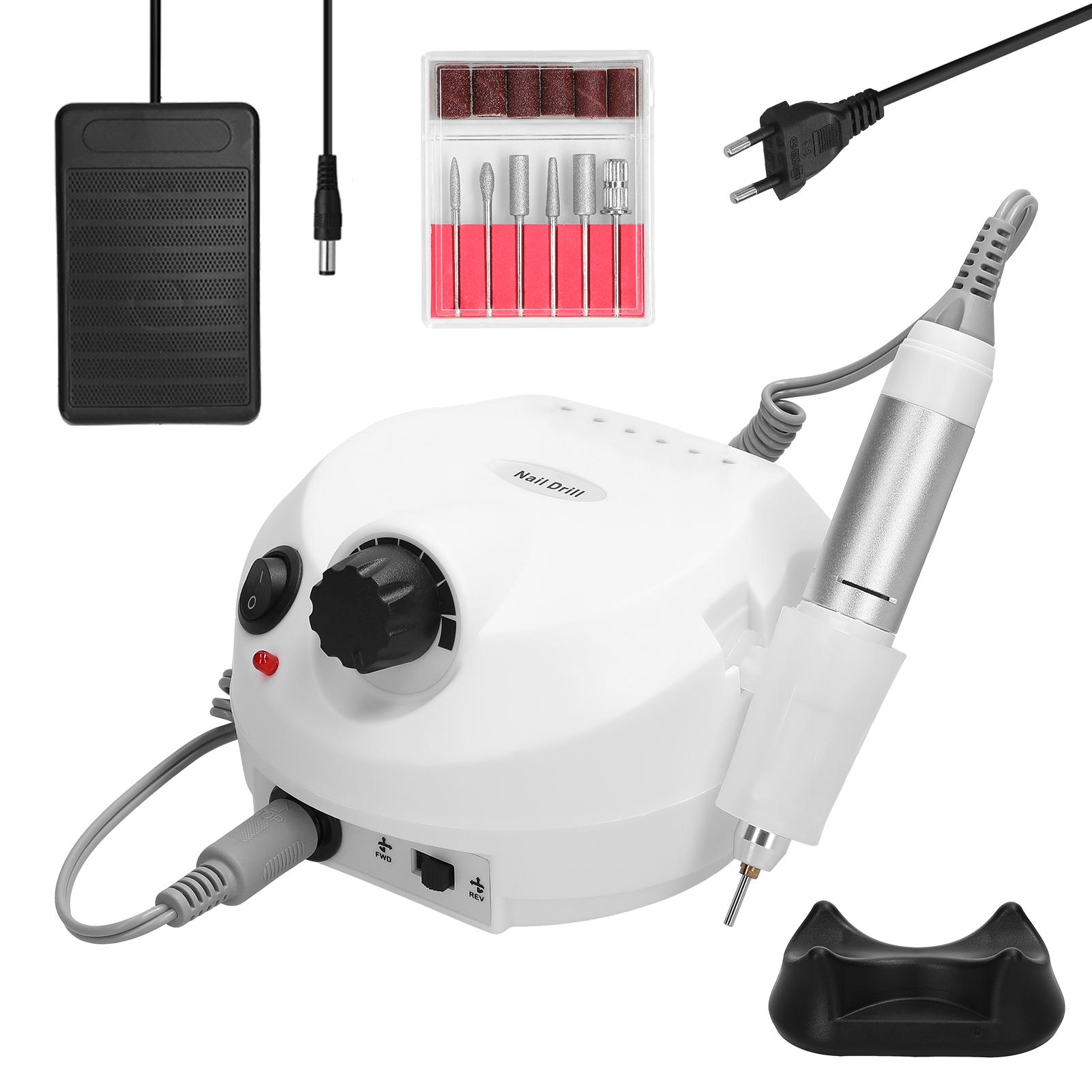 

DM202 25000r Электрический набор инструментов для снятия лака для ногтей, шлифовальный станок для ногтей, маникюр разноцветный