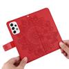 Samsung Galaxy A53 5G Flip Case, Mandala Flower, Red