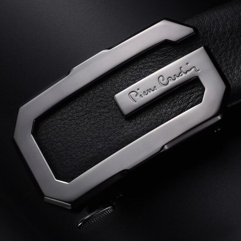 Pierre Cardin Men's Genuine Leather Automatic Buckle Belt