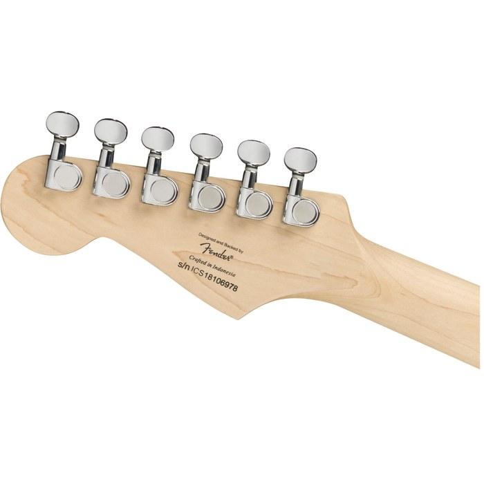 Squier by Fender Electric Guitar Mini Strat®, Laurel Fingerboard, Black, with Soft Case