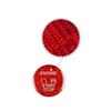 Red Carbon Fiber Car Engine Start Push Button Cover For Ford Focus 2015-2018
