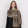 Women's Luxury Autumn Cashmere Printed Jacquard Shawl Scarf