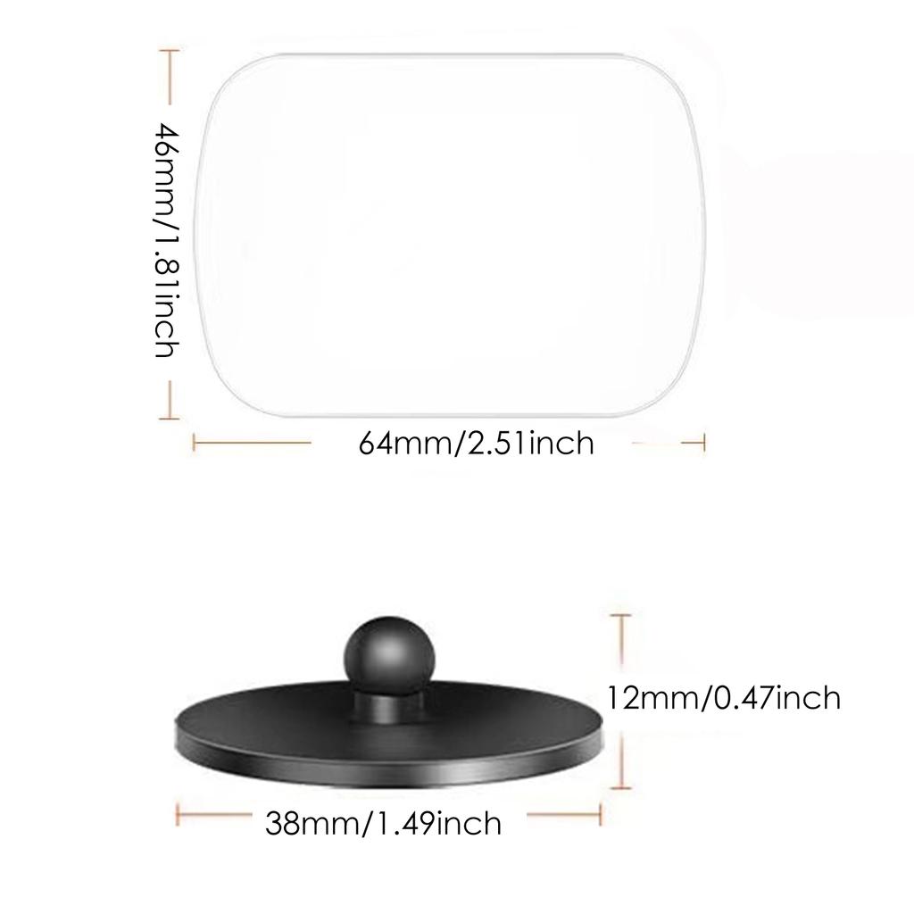 2PC Wide Angle Mirror Car Rearview Mirror Small Round Mirror Blind Spot 360 Degree Car Mirror Auxiliary Mirror Blind Area Mirror