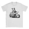 Vintage TShirt Beach Bud Spencer Terence Hill On Motorbike Novelty T Shirts  100 Cotton Tshirt for Unisex Short Sleeve Clothes