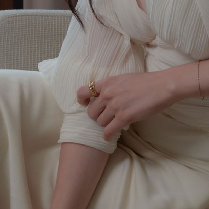 Dawn of Me Baby Pearl Ring