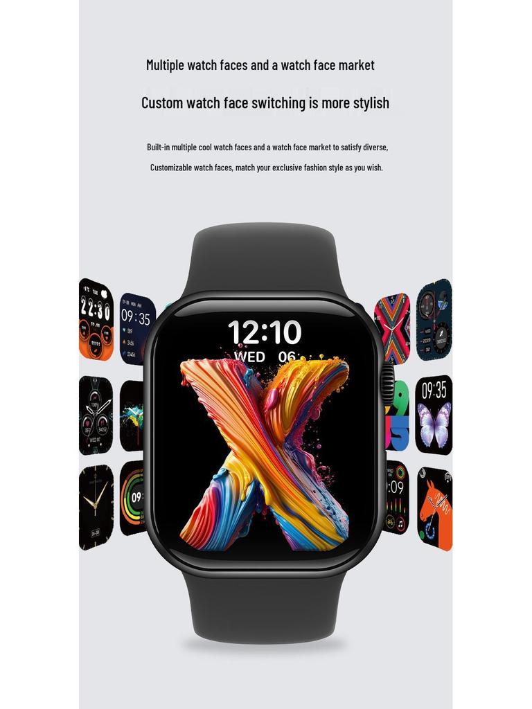 Huaqiangbei Watch10 S11: Premium Bluetooth Smartwatch with NFC, Alipay, Calls, and Sports Features.