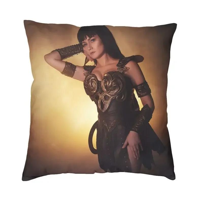 Luxury Xena Warrior Princess Cushion Cover Polyester Adventure Fantasy TV Pillow Case Living Room Decoration Pillowcase