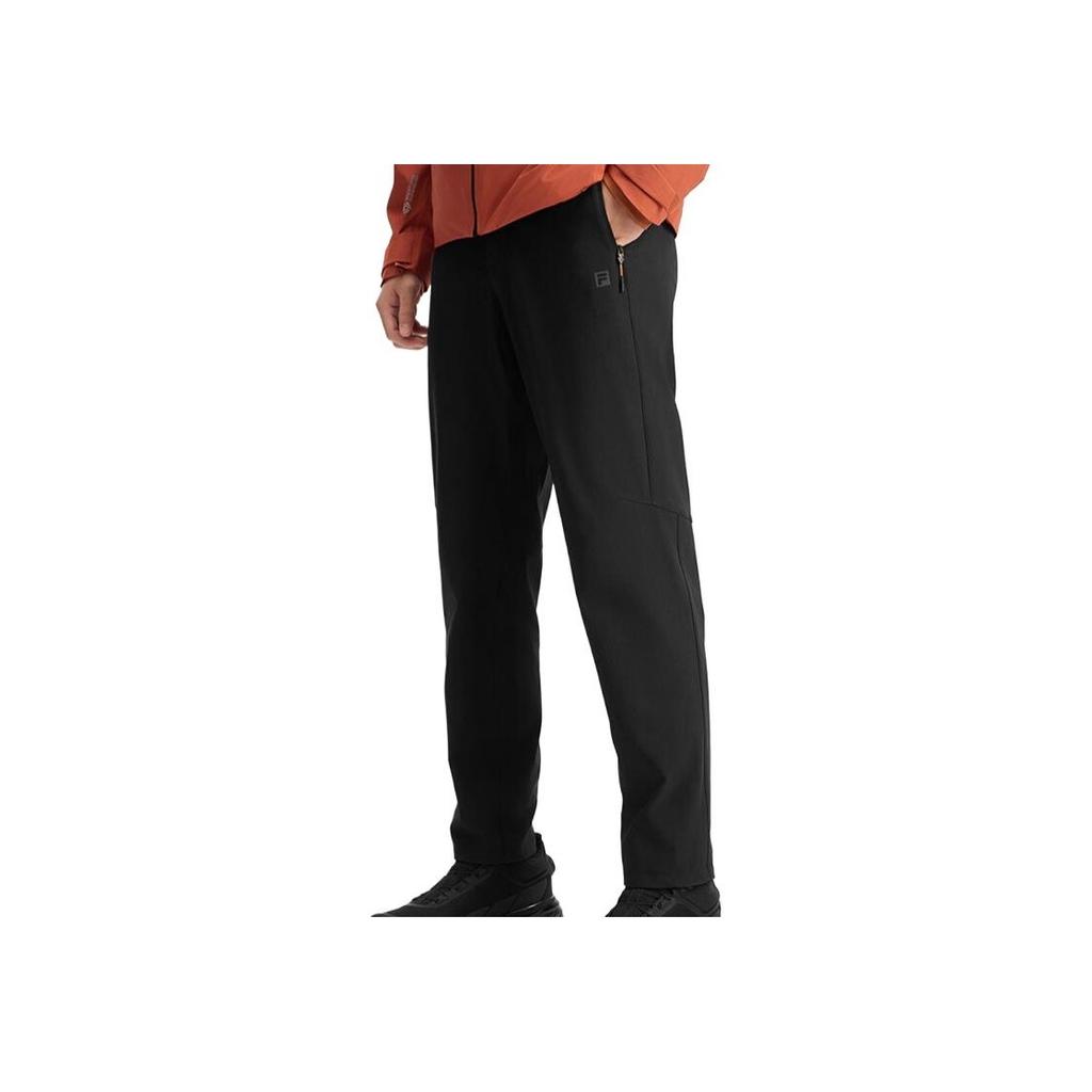 New FILA x DUNHUANGBOWUGUANLIANMINGKUAN EXPLORER Casual Pants Men's Pitch Black A11M517808FBK