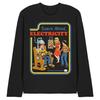 Steven Rhodes Unisex Adult Learn About Electricity Long-Sleeved T-Shirt