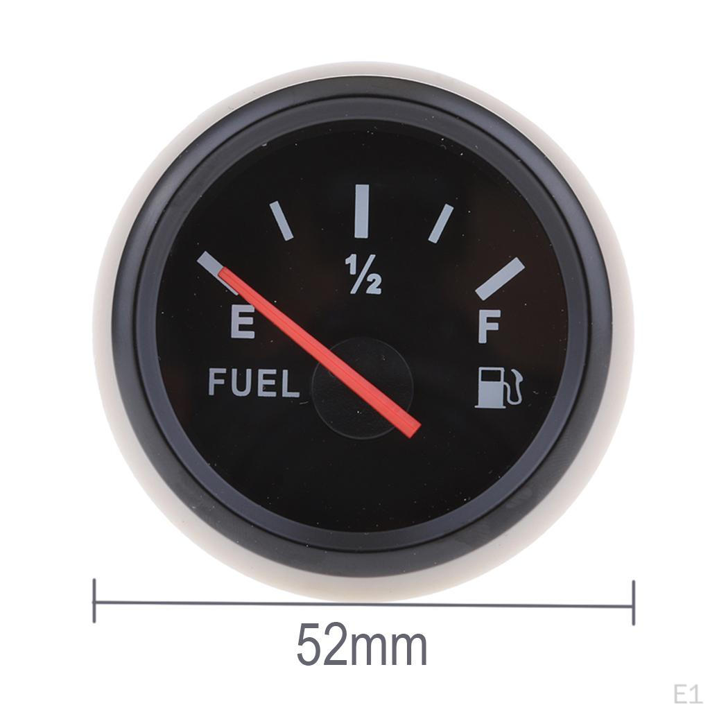 Universal Boat Truck RV Car Marine 2" 52mm Fuel Level with Sensor 12V
