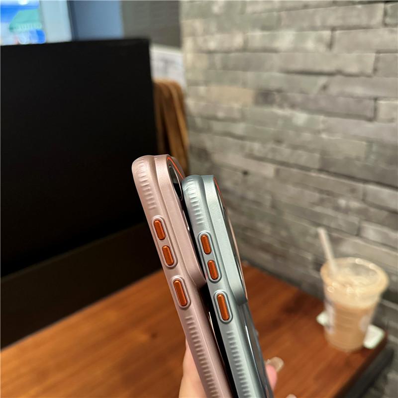 For Huawei Pura 70 Pro Plus Ultra Corrugated Plating Metallisk maling Magnetisk Anti-fingeravtrykk PC Støtsikker Anti-skli bakdeksel Deksel Shell