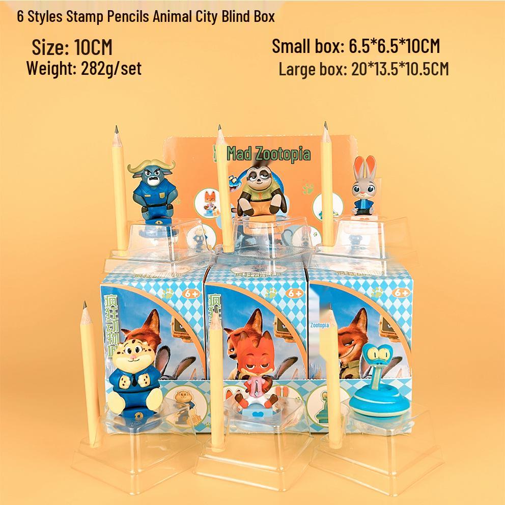 Zootopia Blind Box Figures: Judy the Rabbit & Nick the Fox Figurines