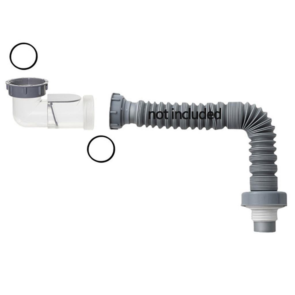 Kitchen Sink Sewer Branch Connection Kitchen Sewer Branch Joint Easy Installation Secure Connection Sink Sewer Branch