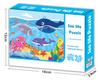 24-Piece Dinosaur Traffic Cognition Puzzle for Kids - Early Education Toy