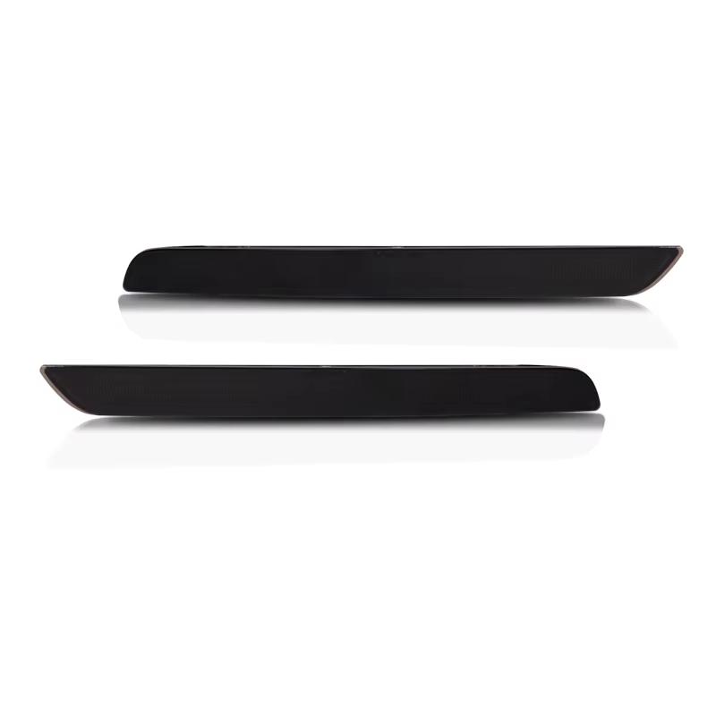 2PCS Smoked Lens Rear Bumper Reflector Light Shells For 2020-2022 Toyota GR Supra Tail Brake Light, No Bulb / Socket Smoked Lens