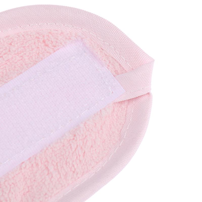 Adjustable Facial Hairband Makeup Head Band Toweling Hair Wrap Shower Cap Towel