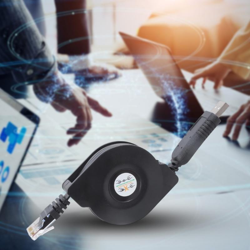 USB To RJ45 Serial Adapter Cable 8P8C Converter For Server Router Flexible Switching Configuration Direct Connection