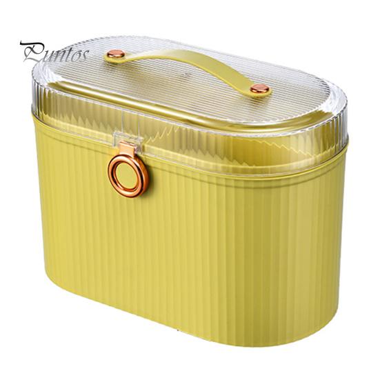 Rodinná lékárnička s rukojetí Dvouvrstvá velkokapacitní plastová krabička Prachotěsná a odolná proti vlhkosti Organizér tablet na tablety Přenosný