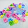 100-Piece Assorted PE Foam Roses for DIY Wreaths & Headpieces