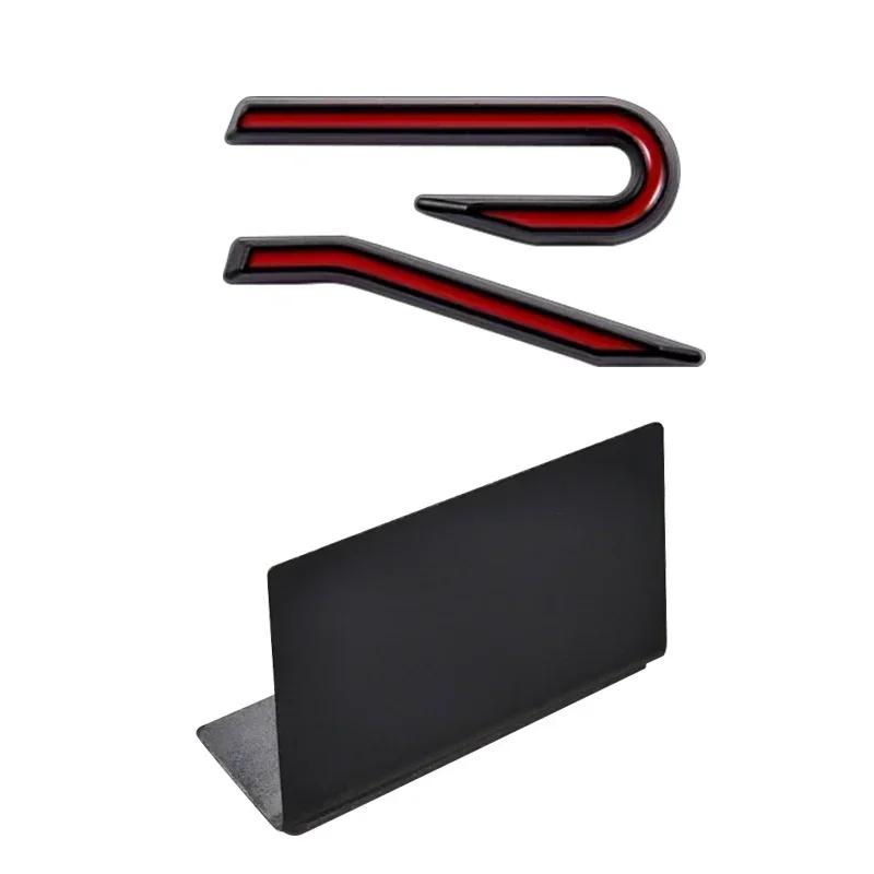 BSB1 Emblems 3D Metal R Grille Logo Car Sticker For Volkswagen VW Touran Beetle Golf Passat Jetta Polo Bora CC Lavida Caddy Sciroccolz2