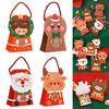Festive Christmas Gift Boxes 10pcs Chocolate Candy Packaging Bags for Home Decor