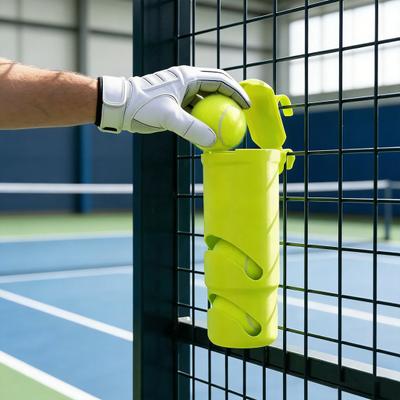 1/2Pcs Tennis Fence Storage Bracket 3D Printed Tennis Balls Water Bottle Essentials Holder Multi-functional Tennis Court Gear Organizer