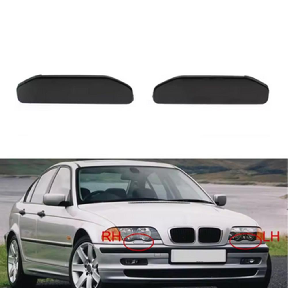 1pair 61677066841 61677066842 Front Bumper HeadLight Lamp Washer For BMW