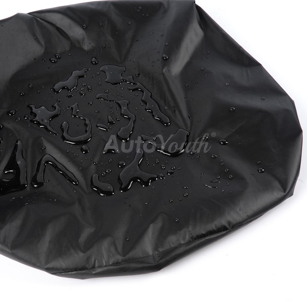 AUTOYOUTH Waterproof Car Seat Cover 2PCS Front Car Seat Protector With Organizer Bag Universal Car Interior