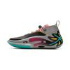 Li Ning WOW11 Mid Top Basketball Shoes Men's Black Gray ABAU049-28