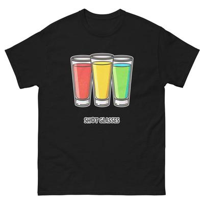 Schnapsgläser Partyzubehör Artikel Geburtstagsveranstaltung T-Shirt