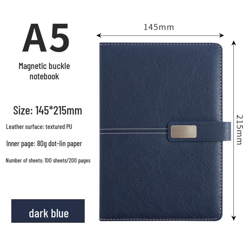 A5 Custom Business Meeting Notebook Gift Set - Printable Company Souvenir