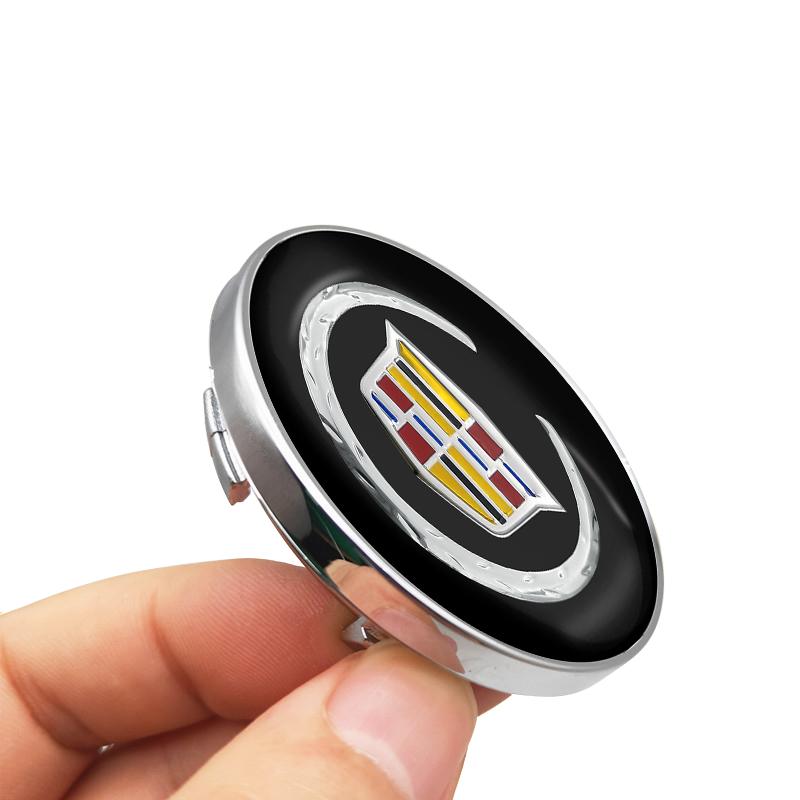 Car Wheel Center Cap Logo Hub Cover Badge Emblem For Cadillac CT5 CT6 CTS Seville ATS CT4 XTS Celestiq Ciel Escala SRX XT4 XT5 XT6 XLR ELR Elmiraj EXT