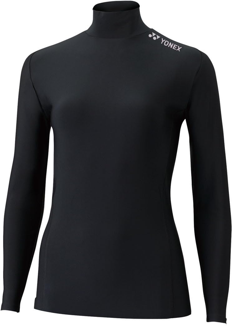 

Long Sleeve High Neck Long Sleeve Black [Yonex] Shirt, Women s Shirt, (007)