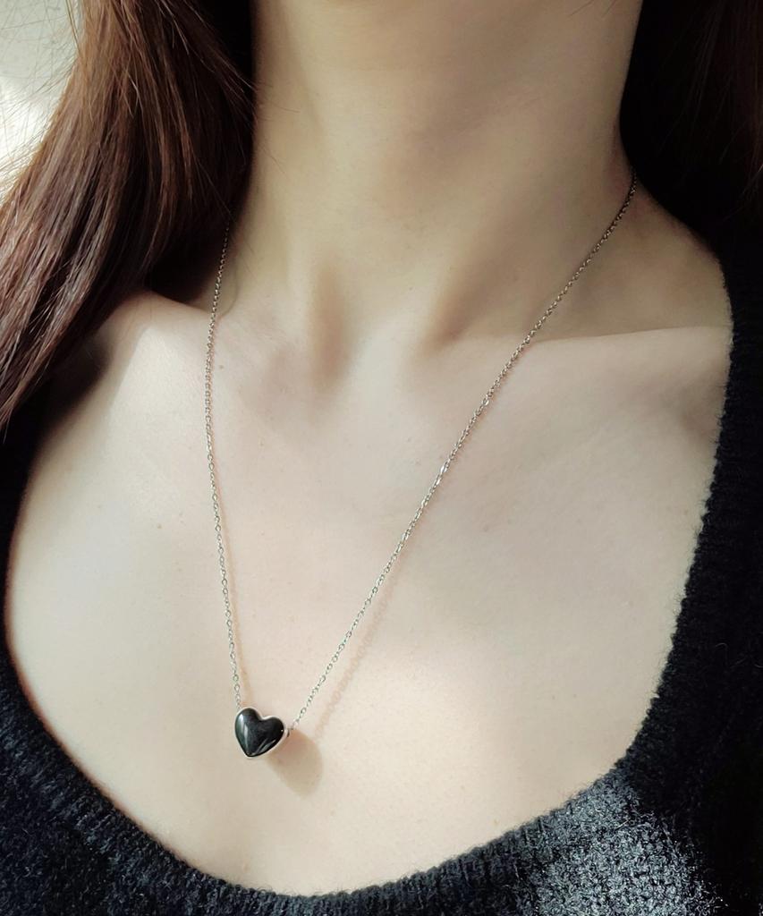 L'Ombrillant Two-Way Heart Long Necklace
