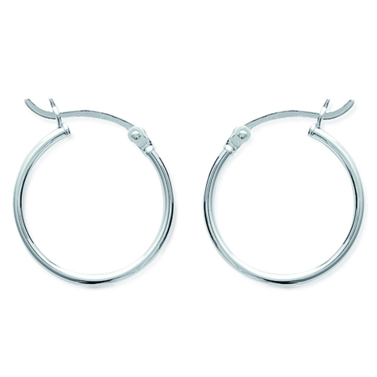 

Les Trésors De Lily [B9993] - Серебряные серьги-кольца Picola - 20x1 мм