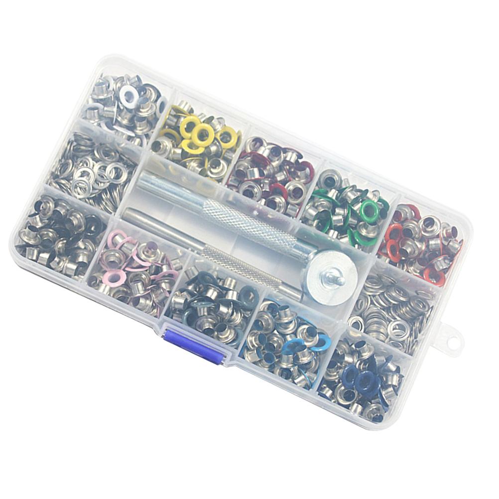 Buy 400PCS Grommets Kit Multifunction Colorful Durable Install Tool for