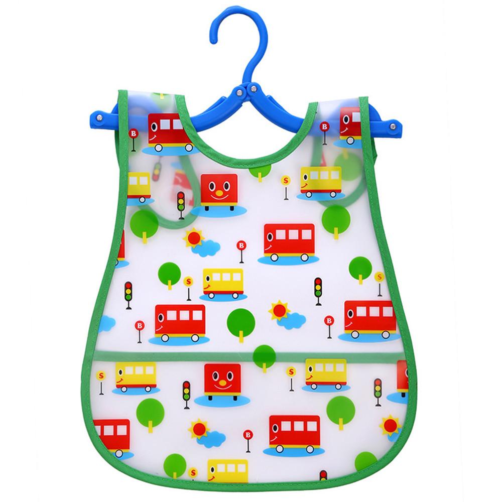 Cute Kid Infant Baby Soft Cartoon Bib Saliva Dripping