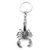 Retro Unisex Alloy Scorpion Pendant Keychain Bag Hanging Ornament Key Chain Ring
